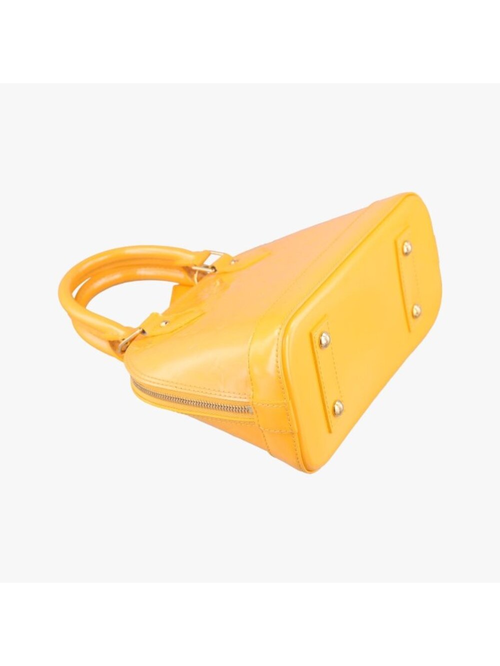 Louis Vuitton Alma PM Jaune Passion Vernis Handbag - Picture 7 of 16